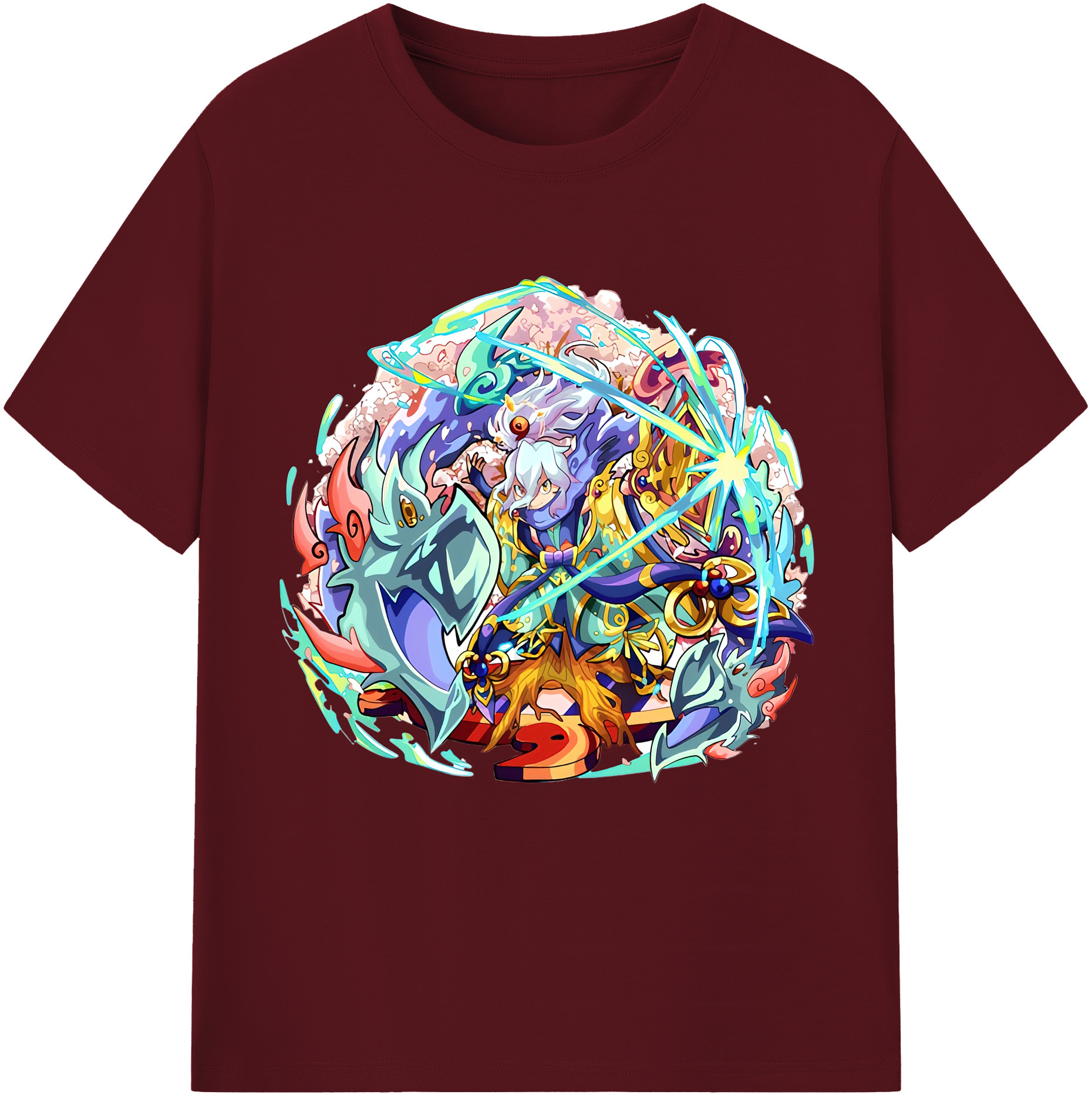 （画像用） 妖怪ウォッチ Yo-kai Watch 綿100％半袖Tシャツ（フロントプリント）
